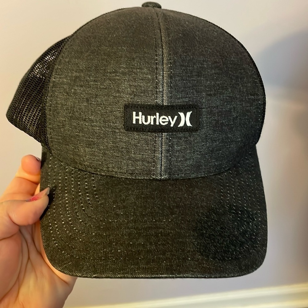 Hurley x The Classics Yupoong Gray Mesh Back Hat Baseball cap OS